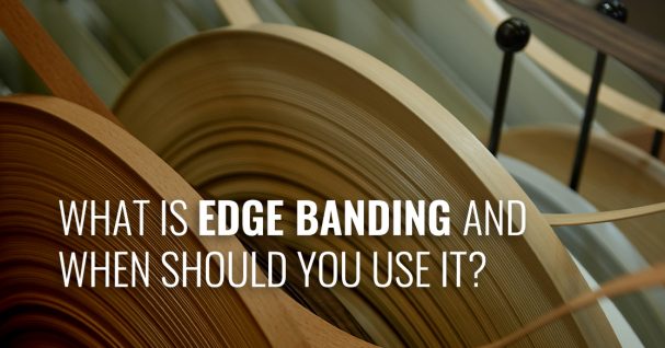rolls of edge banding