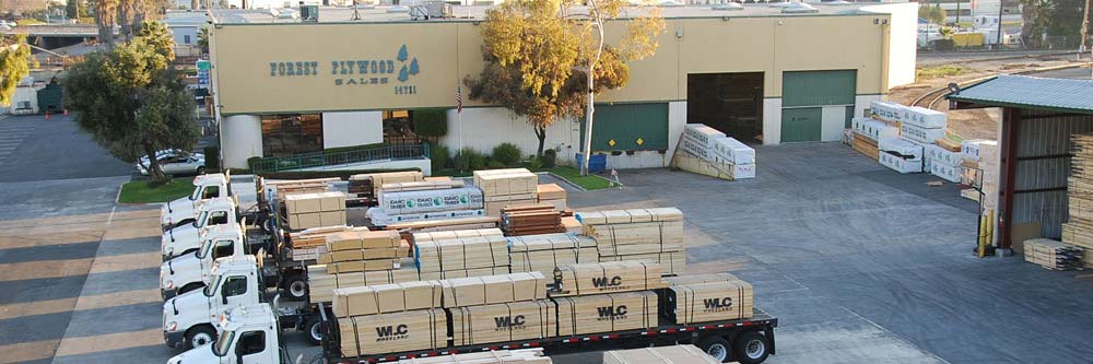 We distribute hardwood plywood and lumber to Southern California